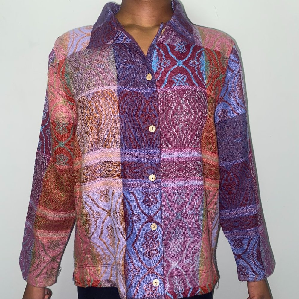 Colorful Button-up